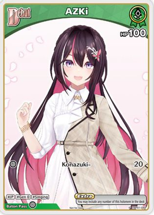 AZKi (P) (hBP01-044) - hBP01-044 - hololive OFFICIAL CARD GAME Promos