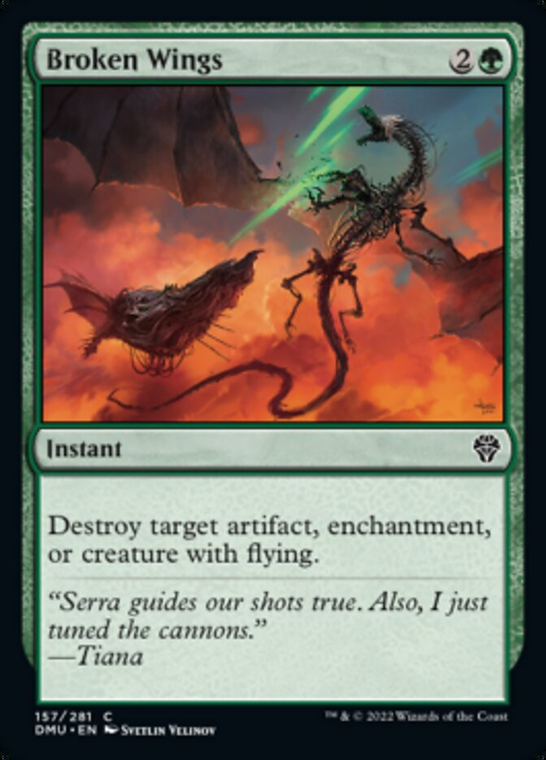 Broken Wings (Foil) - 157 - Dominaria United