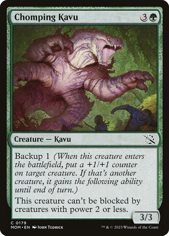Chomping Kavu - 179 - March of the Machine
