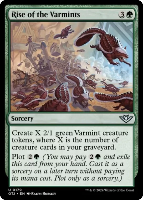 Rise of the Varmints (Foil) - 179 - Outlaws of Thunder Junction