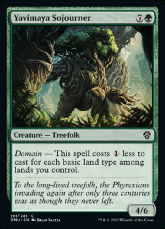 Yavimaya Sojourner - 191 - Dominaria United