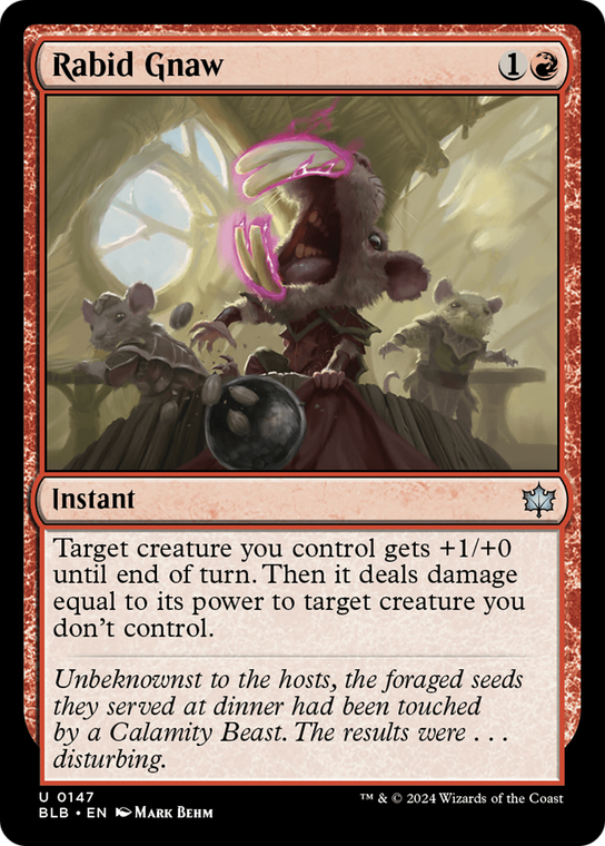 Rabid Gnaw - 147 - Bloomburrow