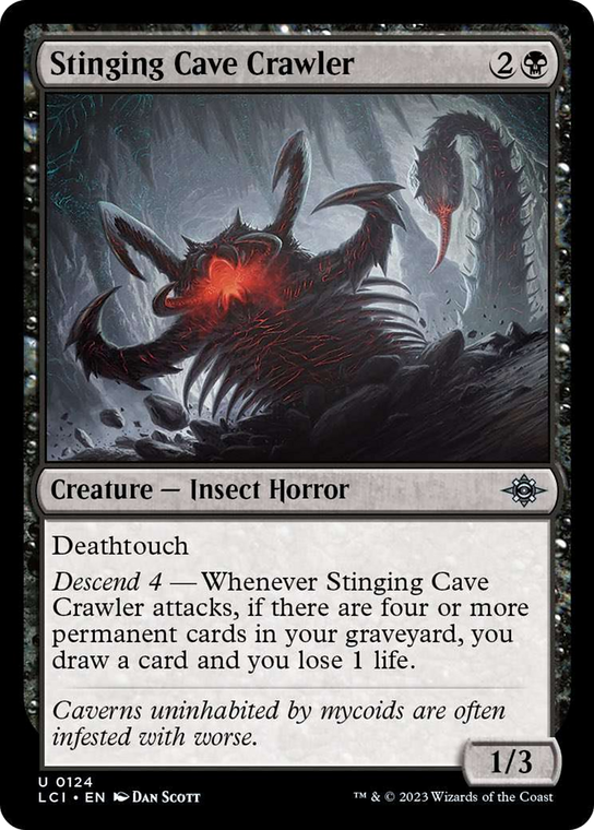 Stinging Cave Crawler - 124 - The Lost Caverns of Ixalan