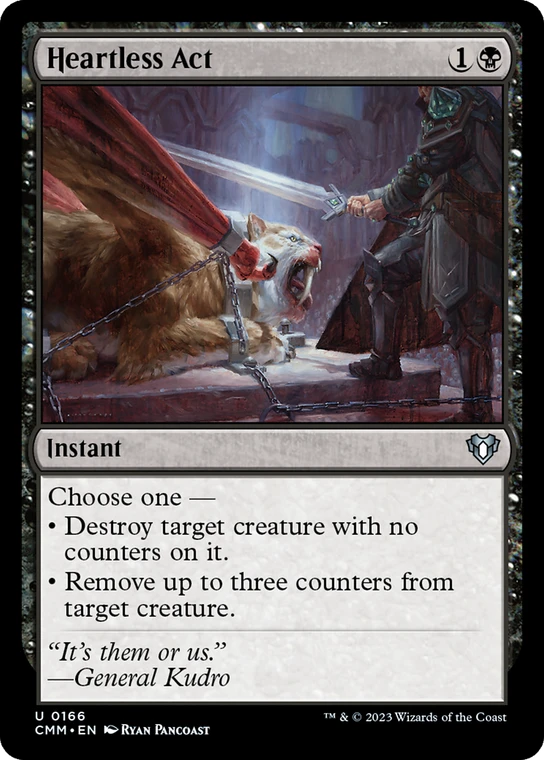 Heartless Act - 166 - Commander Masters