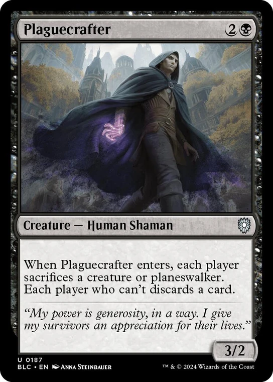 Plaguecrafter - 187 - Bloomburrow Commander