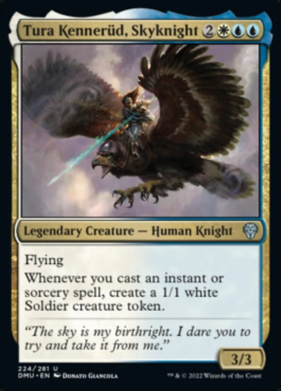 Tura Kennerud, Skyknight - 224 - Dominaria United