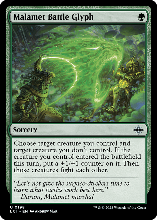 Malamet Battle Glyph - 198 - The Lost Caverns of Ixalan