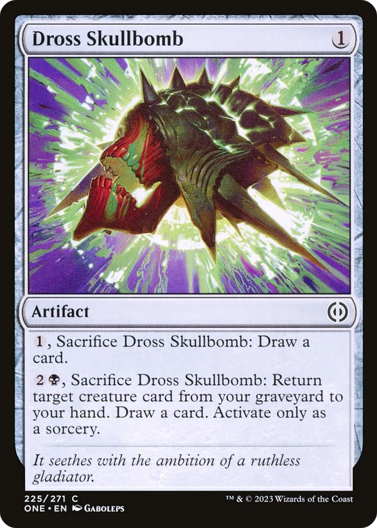 Dross Skullbomb - 225 - Phyrexia: All Will Be One