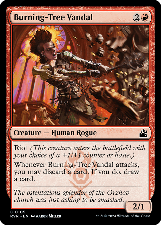 Burning-Tree Vandal - 105 - Ravnica Remastered