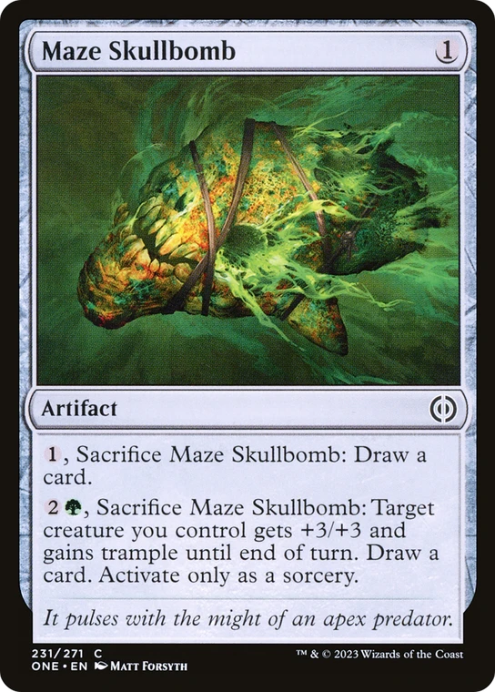 Maze Skullbomb - 231 - Phyrexia: All Will Be One