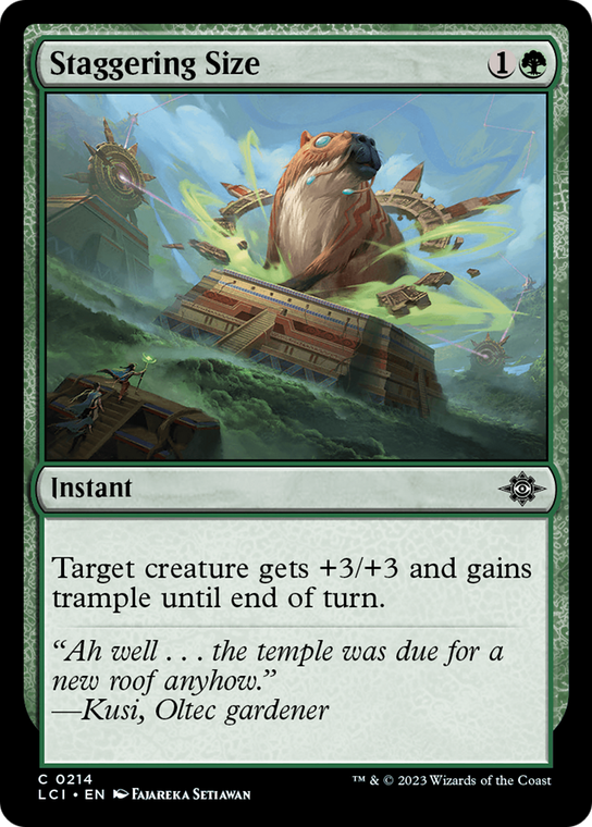 Staggering Size - 214 - The Lost Caverns of Ixalan