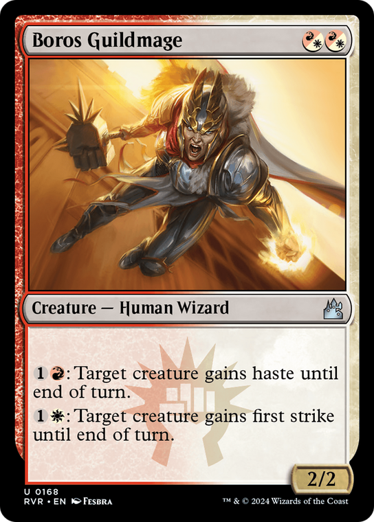 Boros Guildmage - 168 - Ravnica Remastered
