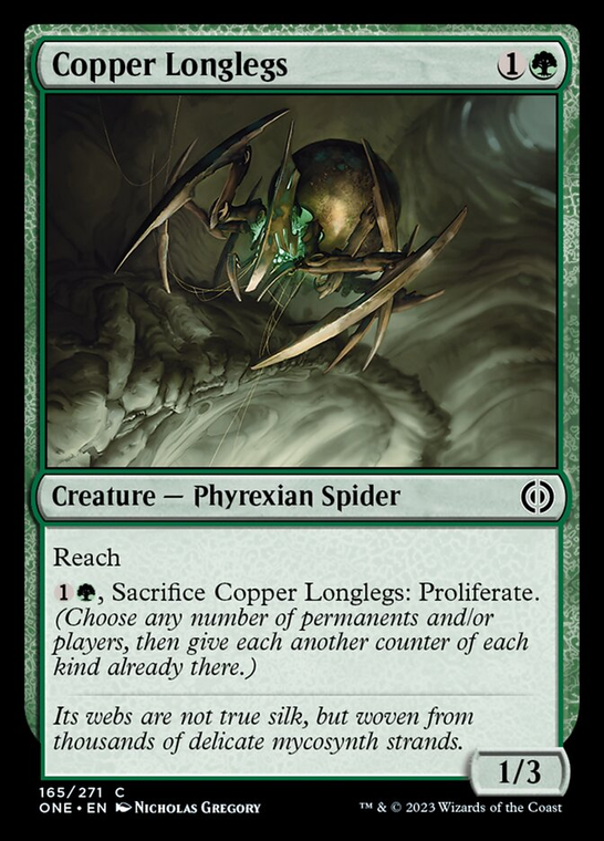 Copper Longlegs - 165 - Phyrexia: All Will Be One