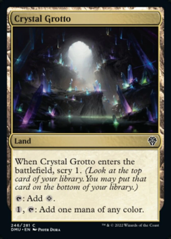Crystal Grotto - 246_crystal-grotto - Dominaria United