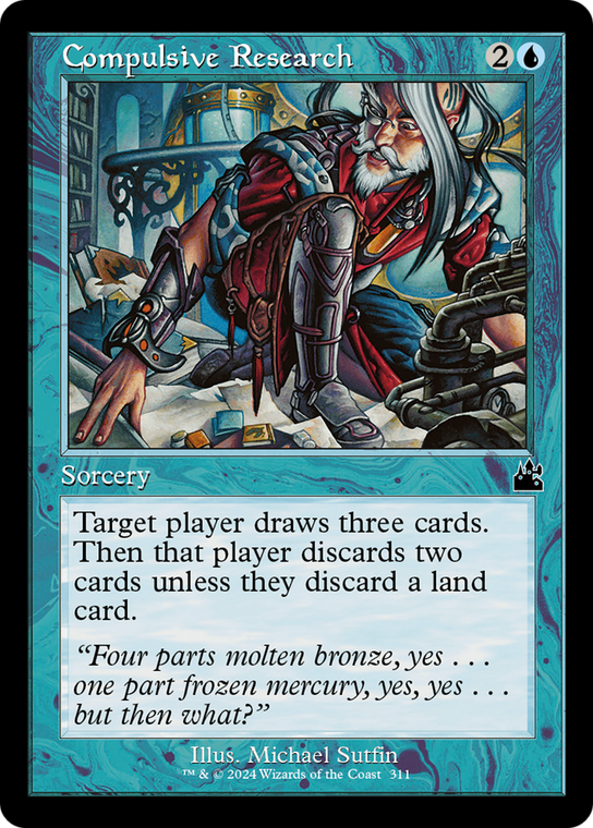 Compulsive Research (Retro Frame) - 311 - Ravnica Remastered