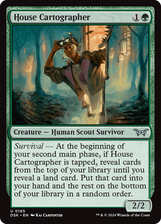 House Cartographer (Foil) - 185 - Duskmourn: House of Horror