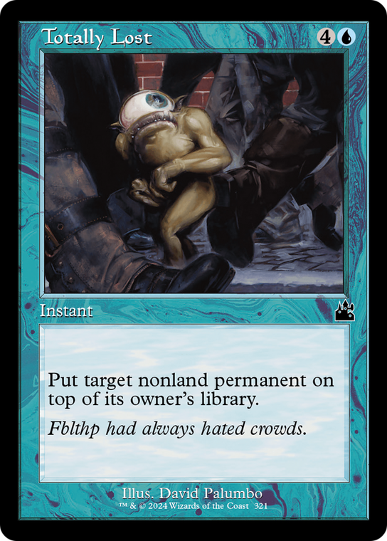 Totally Lost (Retro Frame) - 321 - Ravnica Remastered