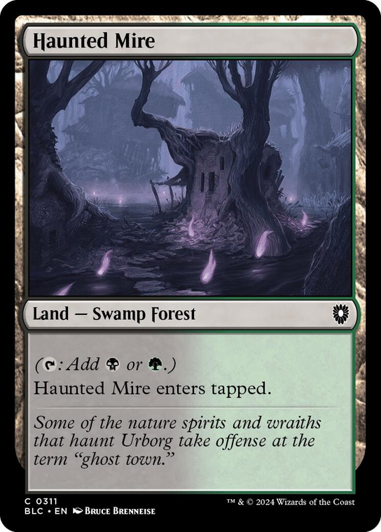 Haunted Mire - 311_haunted-mire - Bloomburrow Commander