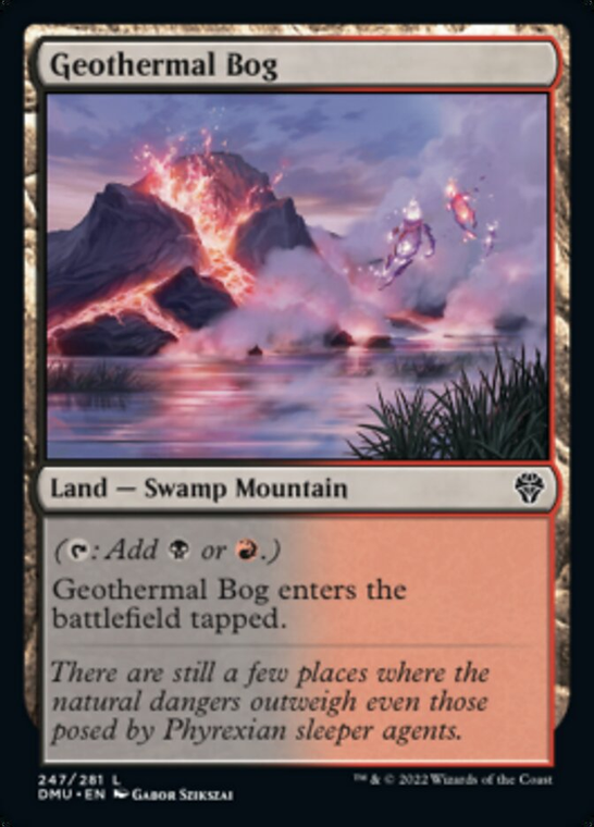 Geothermal Bog - 247_geothermal-bog - Dominaria United