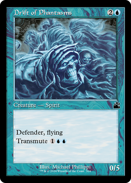 Drift of Phantasms (Retro Frame) - 314 - Ravnica Remastered