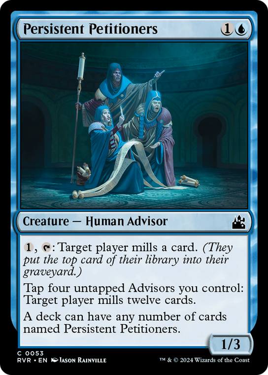 Persistent Petitioners (Foil) - 53 - Ravnica Remastered