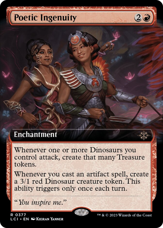 Poetic Ingenuity (Extended Art) - 377 - The Lost Caverns of Ixalan