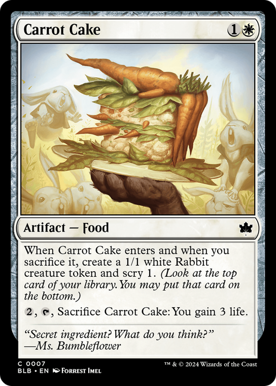 Carrot Cake - 7 - Bloomburrow