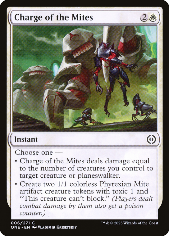 Charge of the Mites - 6 - Phyrexia: All Will Be One