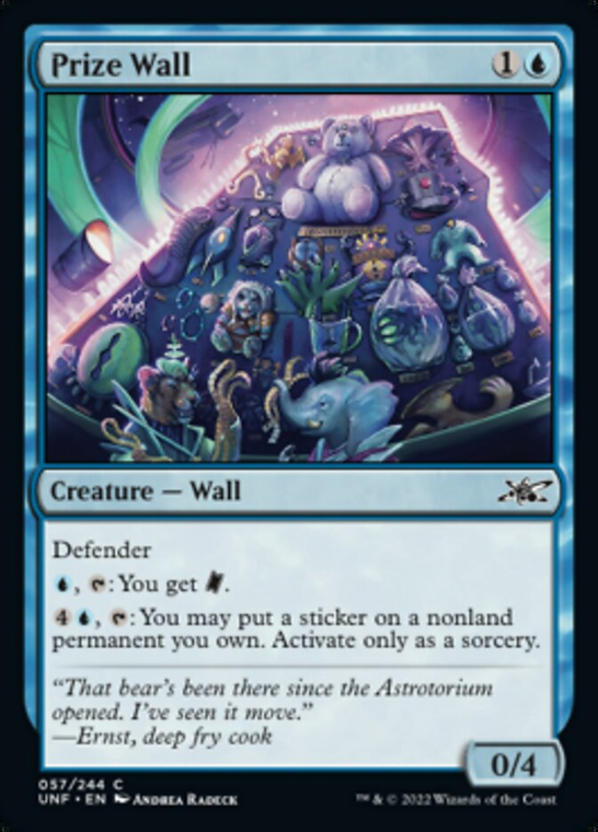 Prize Wall - 57 - Unfinity