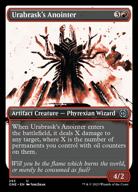 Urabrask's Anointer (Showcase Ichor) - 293 - Phyrexia: All Will Be One