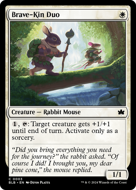 Brave-Kin Duo - 3 - Bloomburrow