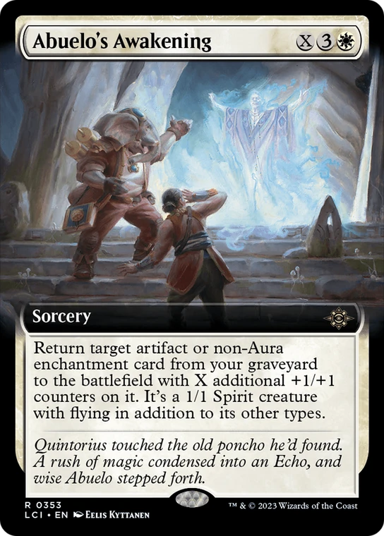 Abuelo's Awakening (Extended Art) - 353 - The Lost Caverns of Ixalan