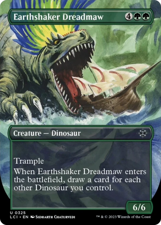 Earthshaker Dreadmaw (Borderless) - 325 - The Lost Caverns of Ixalan