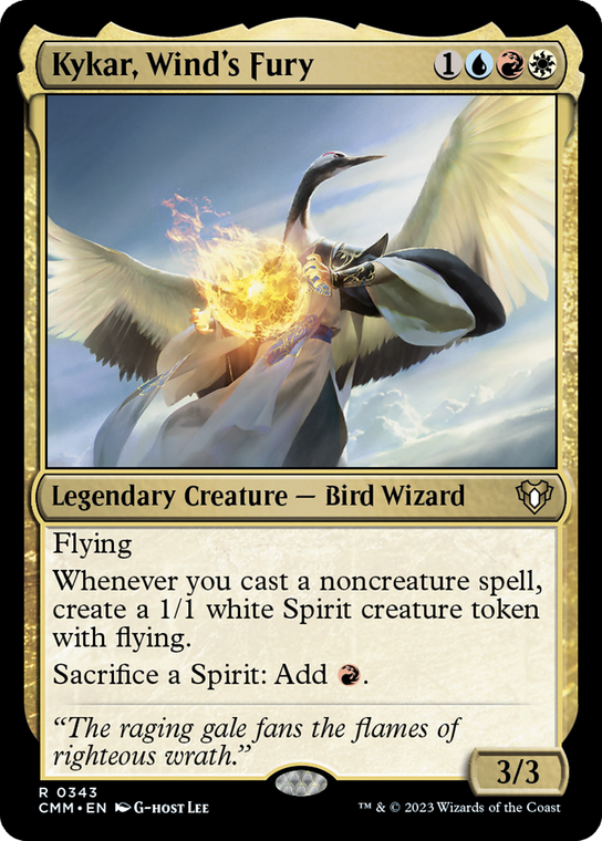Kykar, Wind's Fury - 343 - Commander Masters