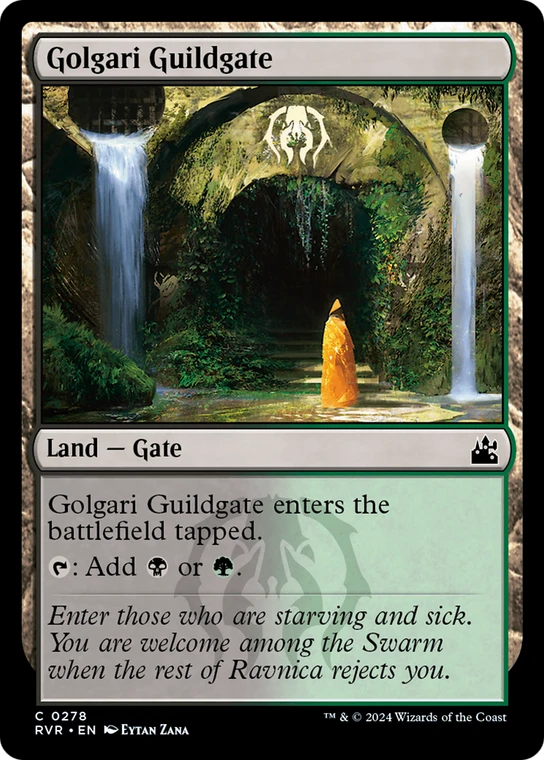 Golgari Guildgate - 278_golgari-guildgate - Ravnica Remastered