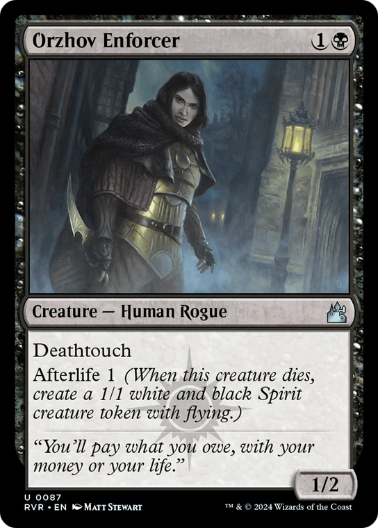 Orzhov Enforcer - 87 - Ravnica Remastered