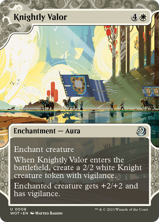 Knightly Valor - 8 - Wilds of Eldraine: Enchanting Tales