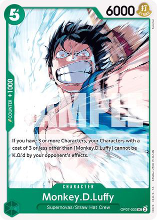 Monkey.D.Luffy (033) - OP07-033 - [OP07] 500 Years in the Future