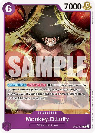 Monkey.D.Luffy (073) - OP07-073 - [OP07] 500 Years in the Future