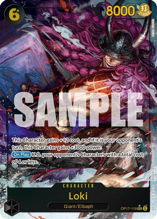 Loki (Alternate Art) - OP17-119 - [OP17] The World's Strongest Warriors