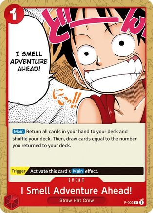 I Smell Adventure Ahead! (Promotion Pack 2022) - P-002 - One Piece Promotion Cards