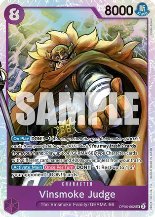 Vinsmoke Judge - OP06-062 - [OP06] Wings of the Captain