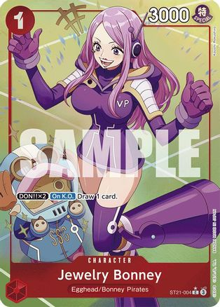 Jewelry Bonney (Parallel) - ST21-004 - [ST21] Starter Deck EX: Gear 5