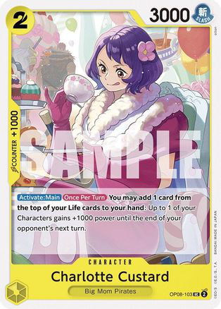 Charlotte Custard - OP08-103 - [OP08] Two Legends