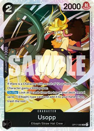 Usopp - OP17-080 - [OP17] The World's Strongest Warriors