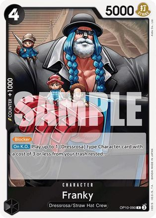 Franky (090) - OP10-090 - [OP10] Royal Blood