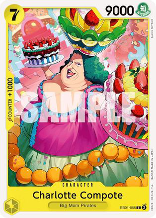 Charlotte Compote - EB01-055 - [EB01] Extra Booster: Memorial Collection