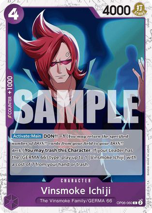 Vinsmoke Ichiji (OP06-060) (Jolly Roger Foil) - OP06-060 - [PRB01] Premium Booster -The Best-