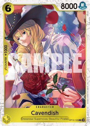 Cavendish - OP10-105 (Pirate Foil) - OP10-105 - [PRB02] Premium Booster The Best - Vol. 2