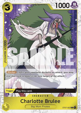 Charlotte Brulee (Jolly Roger Foil) - ST07-007 - [PRB01] Premium Booster -The Best-